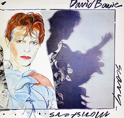 DAVID BOWIE - Scary Monsters (and Super Creeos) album front cover vinyl record